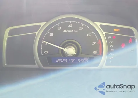 2008 Honda Civic Ex z USA, uszkodzony, nr VIN 2HGFG12868H550651